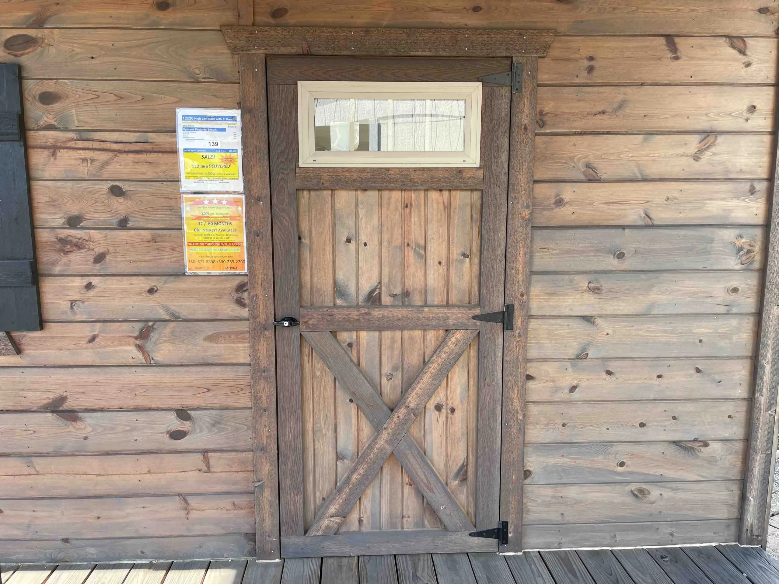 Amish made Playhouse Log Cabin