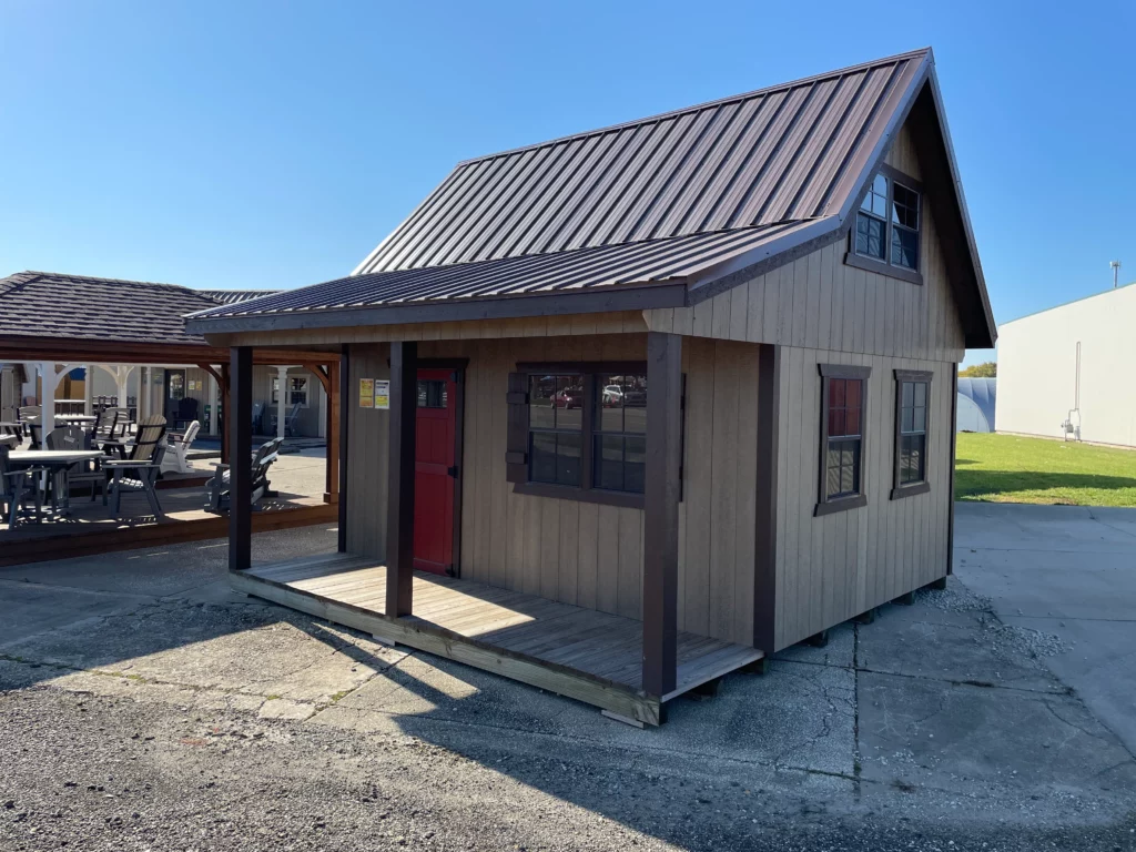 a frame cabin for sale