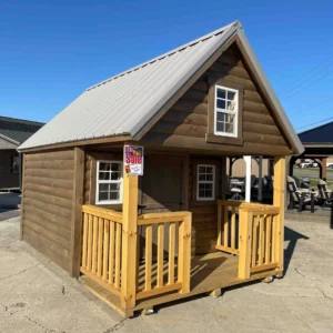 log cabin playhouse prefab