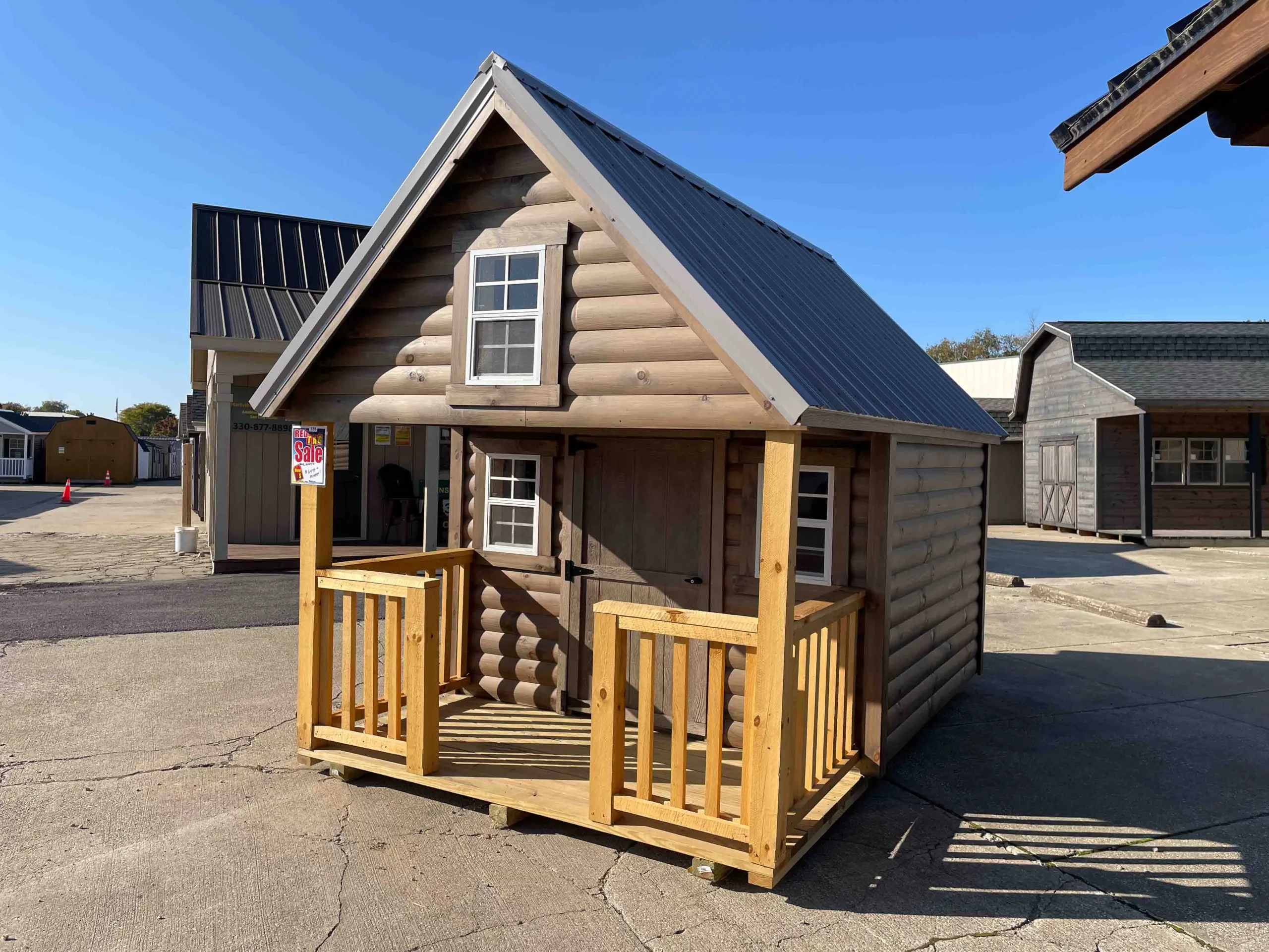 log cabin playhouse