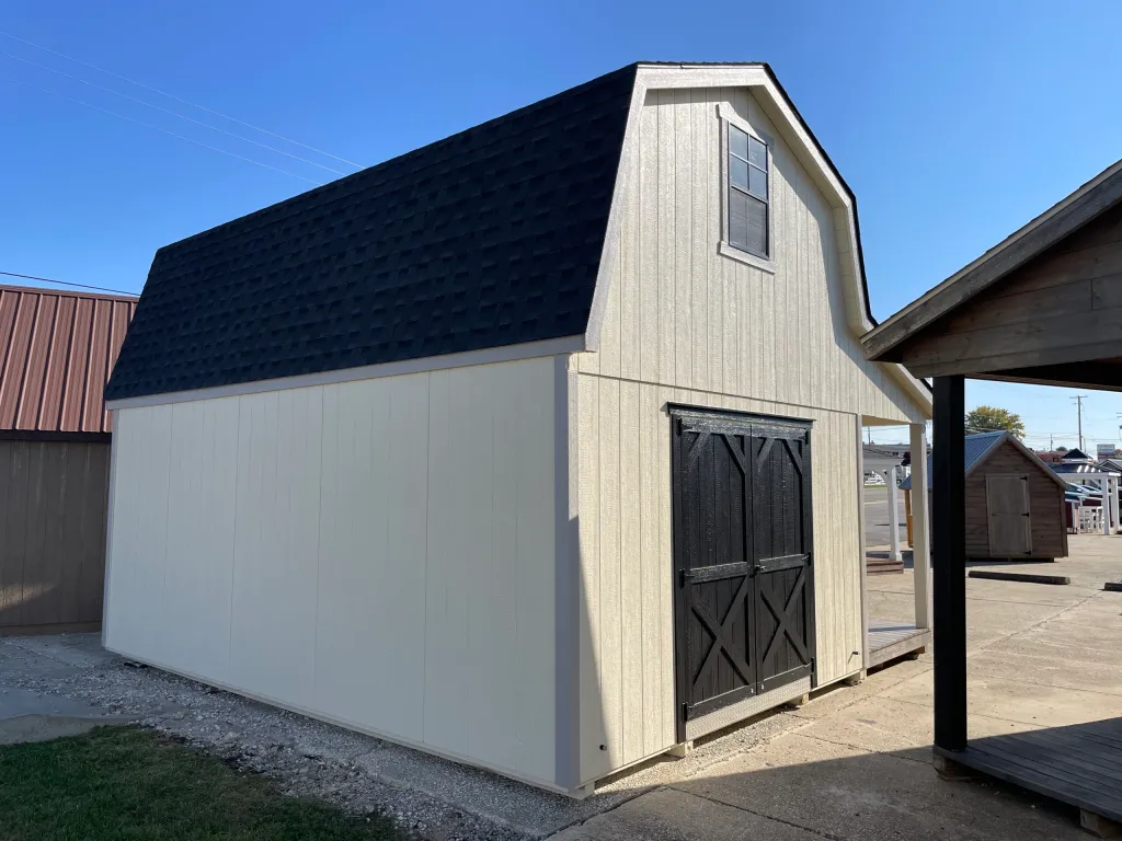 prefab two story cabin