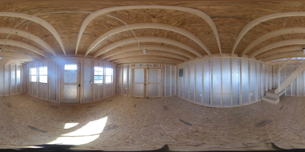 view cabin interior in vr