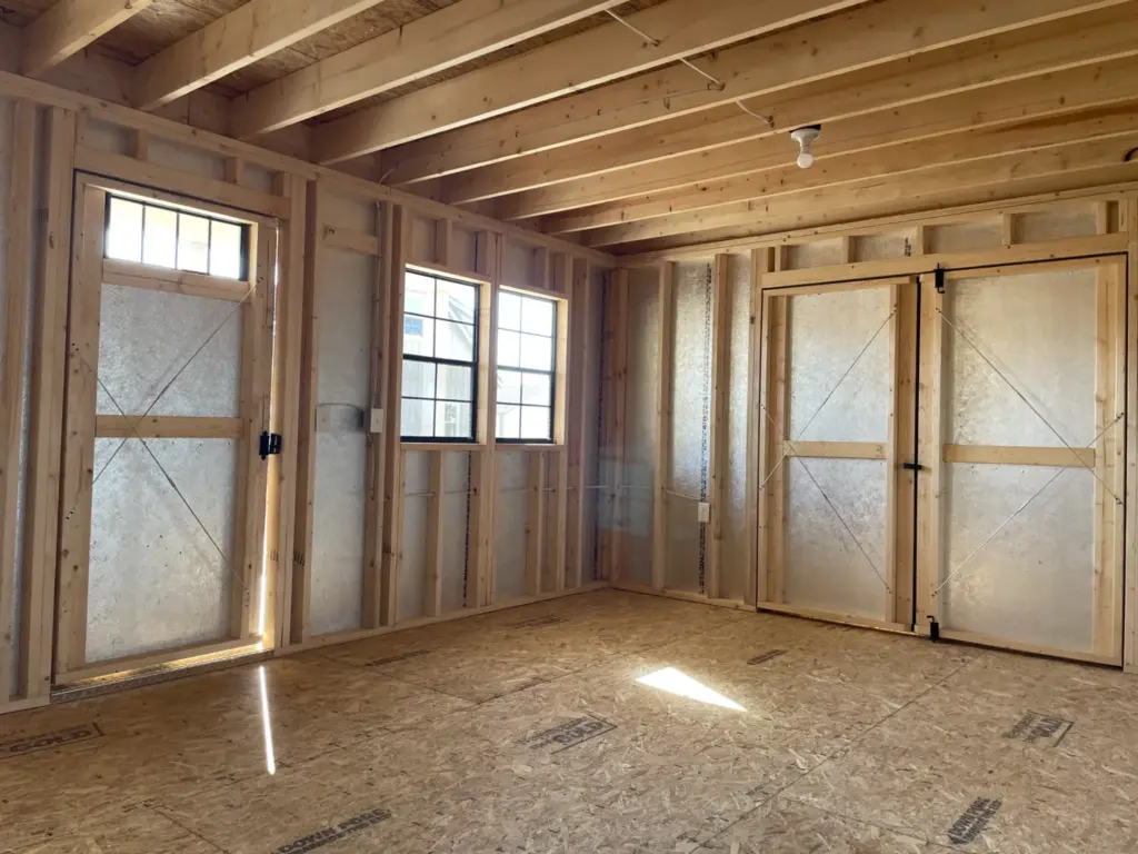 How are log cabins insulated Willoughby ohio